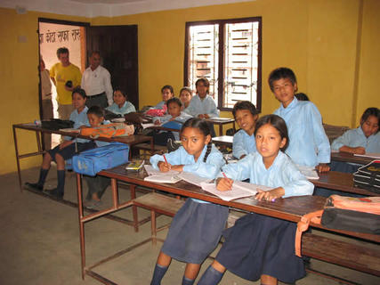 Nepal Scuola Patan 434