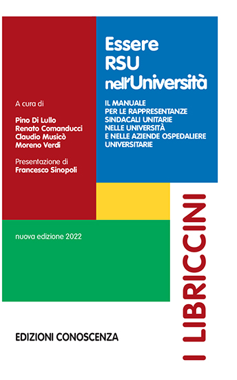 Essere RSU nell’università, manuale Edizioni Conoscenza