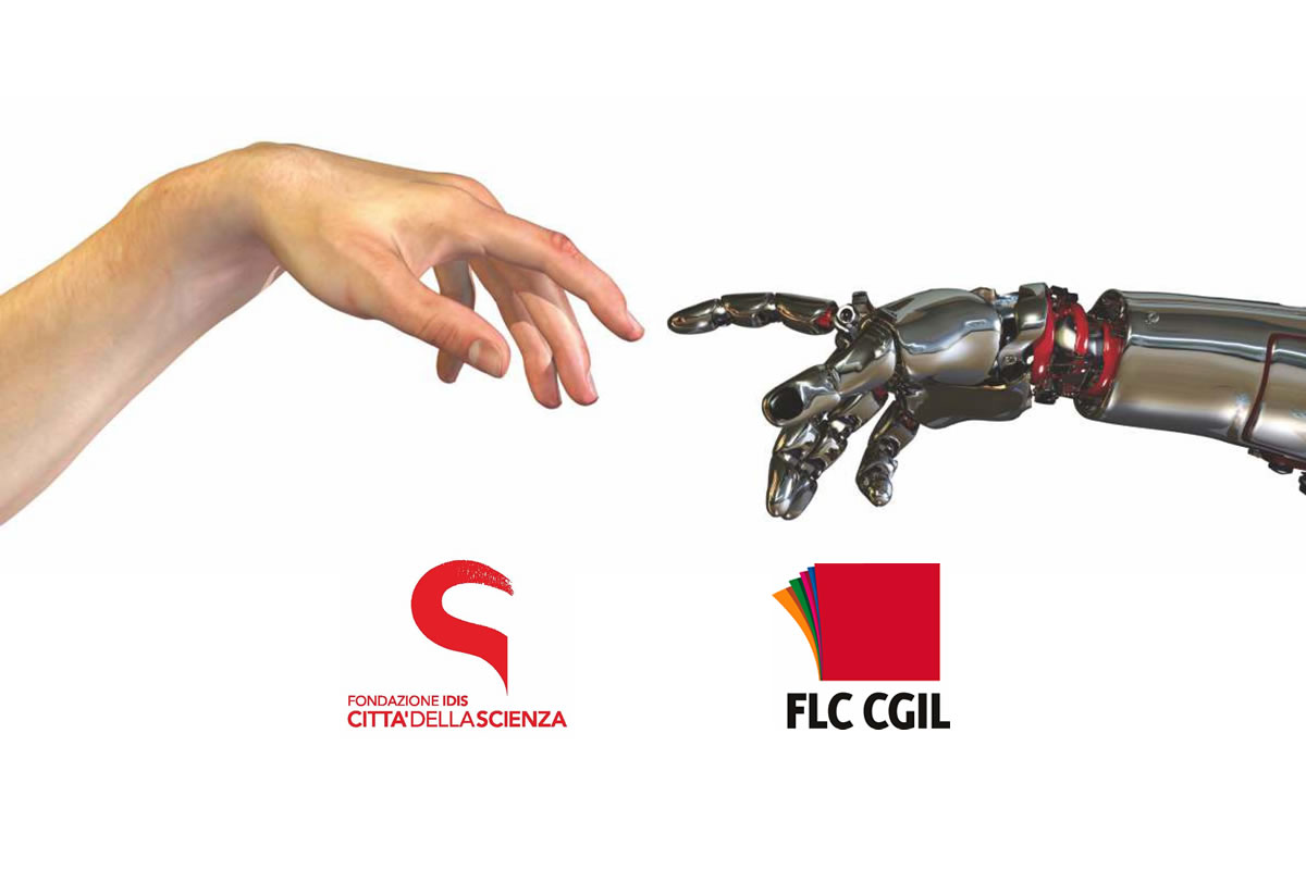 Sottoscrizione FLC CGIL laboratorio di robotica Città della Scienza